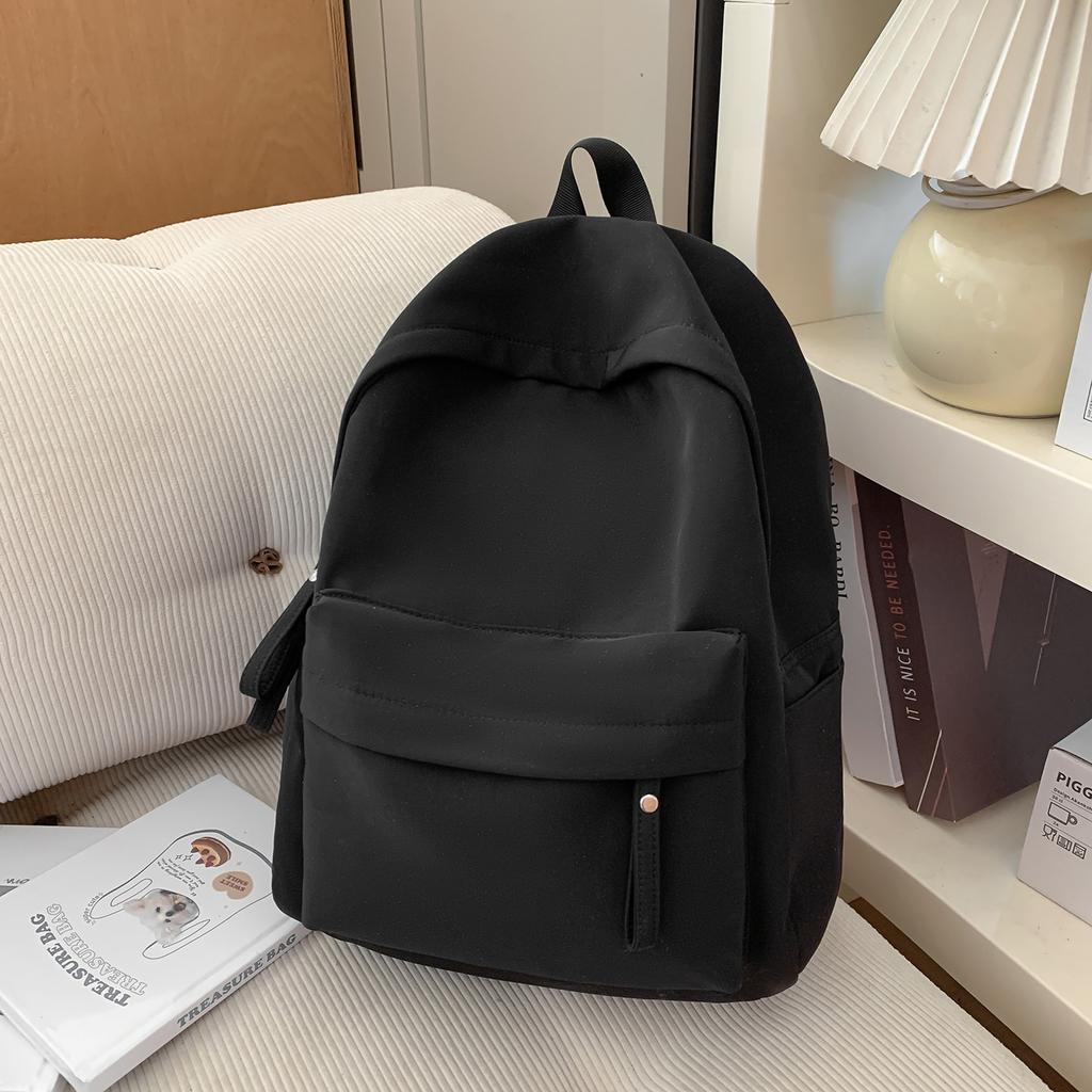 Cartable Japonais Dopamine Couleur Unie Sac à Dos Féminin Polyvalent Couleur Bonbon Petit Frais Étudiant Cartable Voyage Petit Sac à Dos