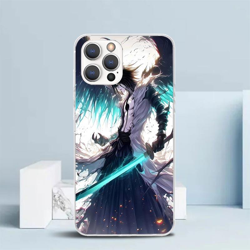 Bleach Ulquiorra Cifer 4 Soft Cover for iPhone 16 17 Air 15 14 Pro Max 16E Phone Case 13 Mini 12 11 7 SE 8 Print Pattern Fit Cas