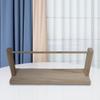 Wood Ribbon Organizer Tabletop Vintage Rotatable Practical Dispenser Storage