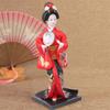 Handcrafts Geisha Kimono Dolls Tabletop Display Figurine Ornament for Japanese Themed Restaurants or Home Decors Gift