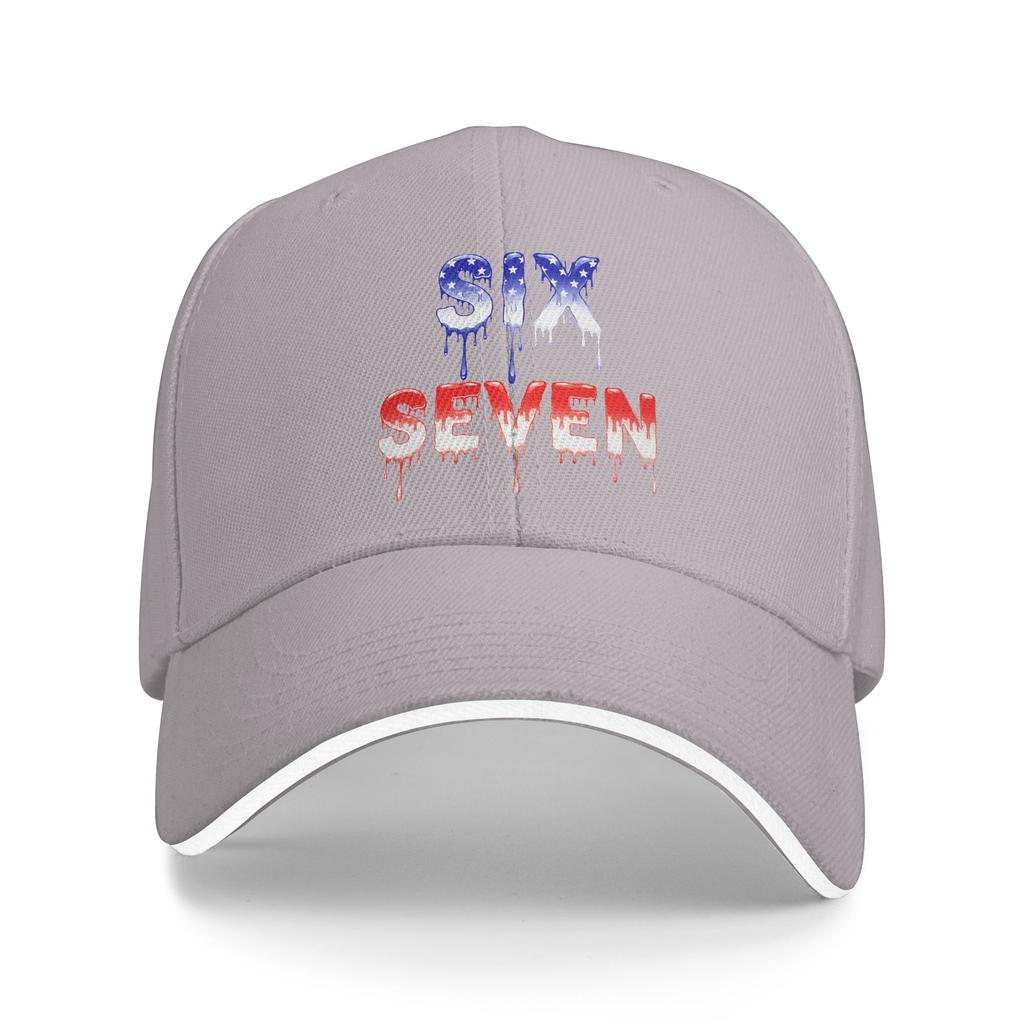 Funny 67 Shirt Meme Six Seven Drip Number Baseball Cap  Fashion Trucker Hat Summer Unisex-Teens Tennis Skate Baseball Caps