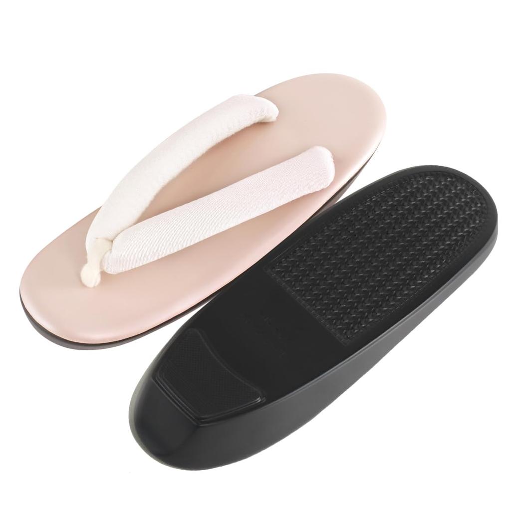 Sandals with Gradient Straps and Urethane Soles for Women Japanese Shoe Free [KYOETSU] (37, Sizes, Adult, Alphabet, Size)