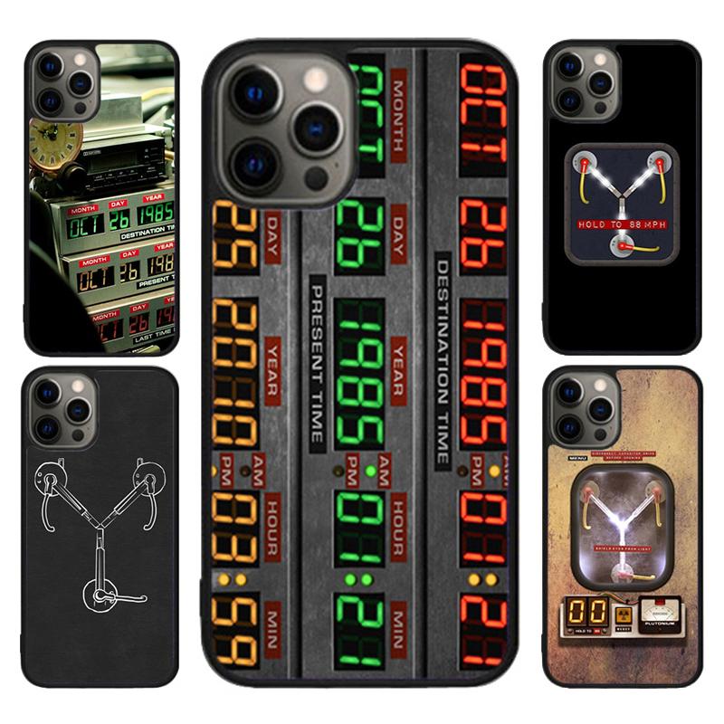 Back To the Future Flux Capacitor Phone Case for iPhone 17 Air 16 Coque 15 14 12 13 PLUS 11 PRO MAX Cover Fundas Shell