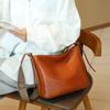 Genuine Leather Women's Bag Luxury Designer Shoulder Bag Vintage Style High Quality Cowhide Women Crossbody Bags 8803