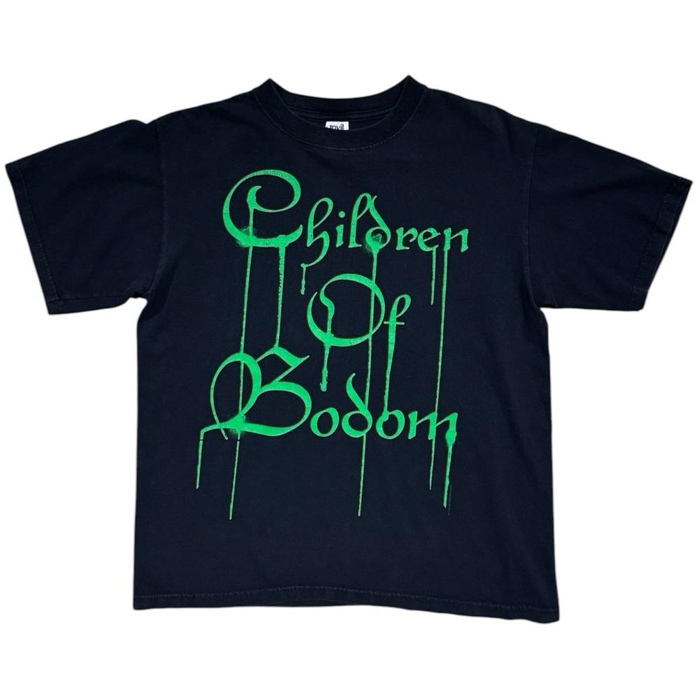 

Редкий! Gildan Футболка Children of Bodom Группа Унисекс Концертная S - 5XL Унисекс Футболка L