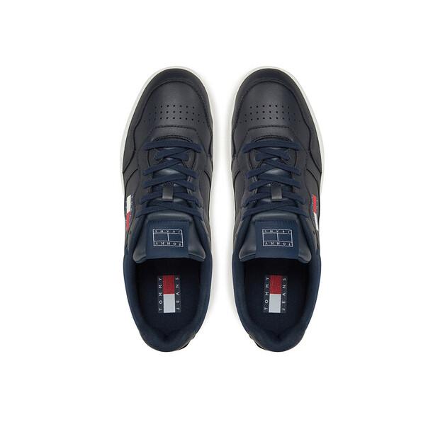 Men's Sneakers Tommy Jeans Keds New Tjm Cupsole Leather Ess Em0em01443 Navy
