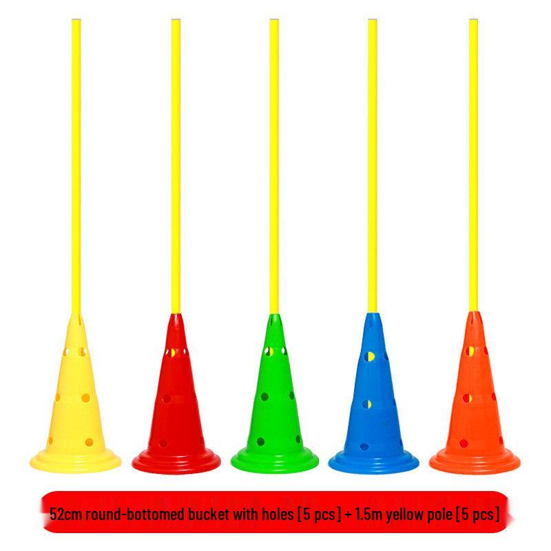 Children's Sports Training Hurdles and Cones Set