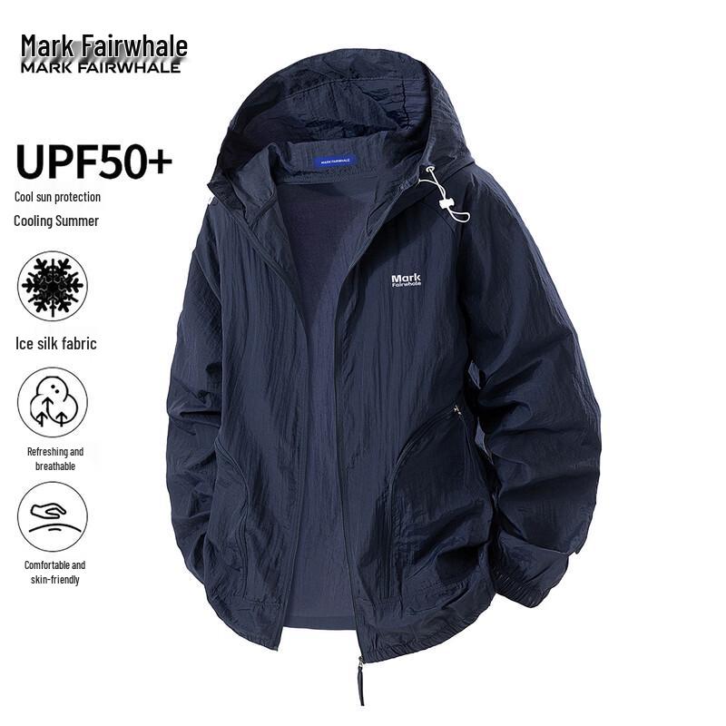 Mark Fairwhale Men s Ice Silk Sun Protection Hoodie M