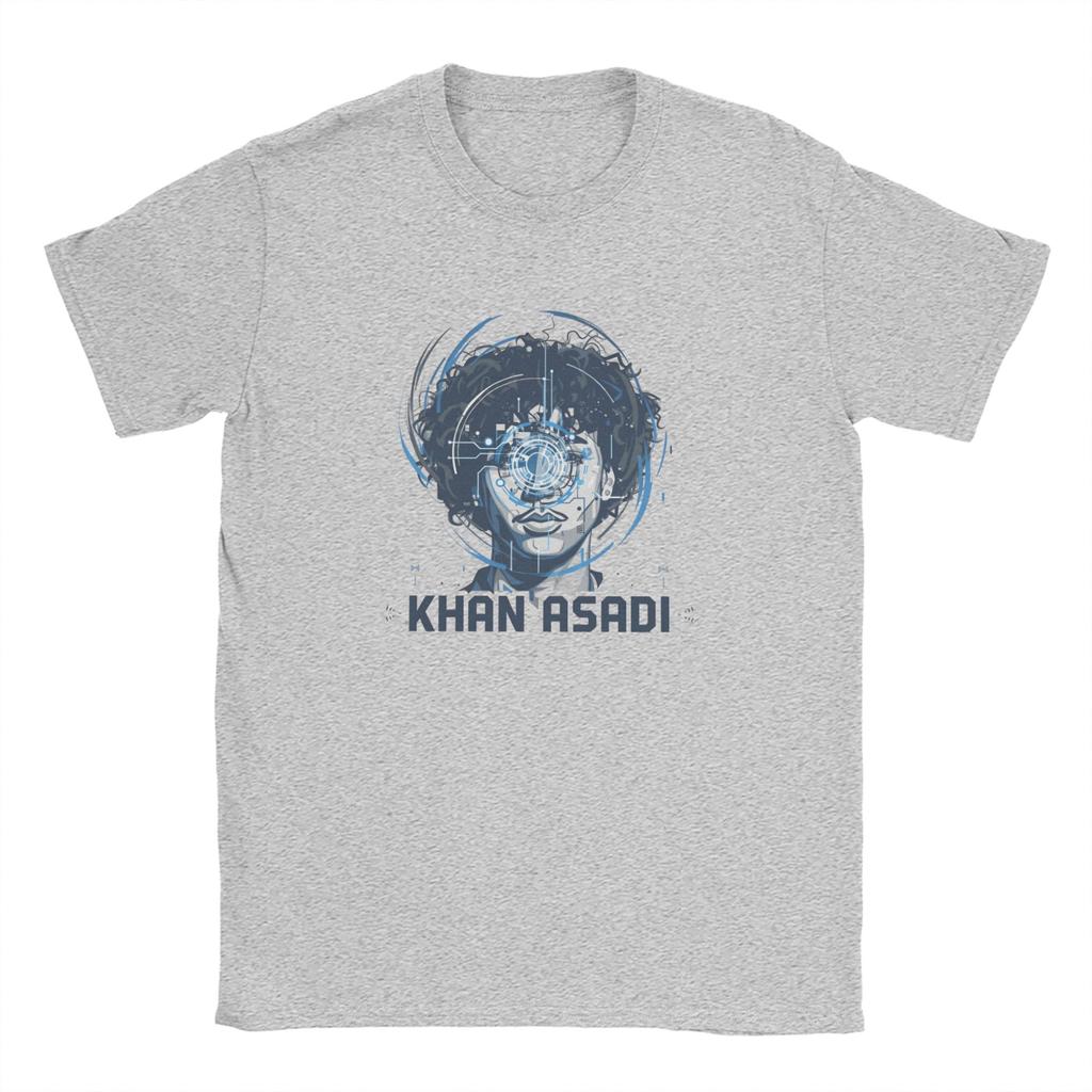 Mens Khan Asadi T Shirt 100 Cotton Tops Funny Short Sleeve Crew Neck Tee Shirt Adult TShirts