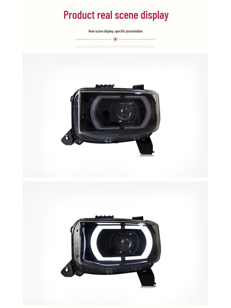 Wuling Hongguang MINI EV 20-21 Headlight Assembly with Macaron LED Daytime Lens.