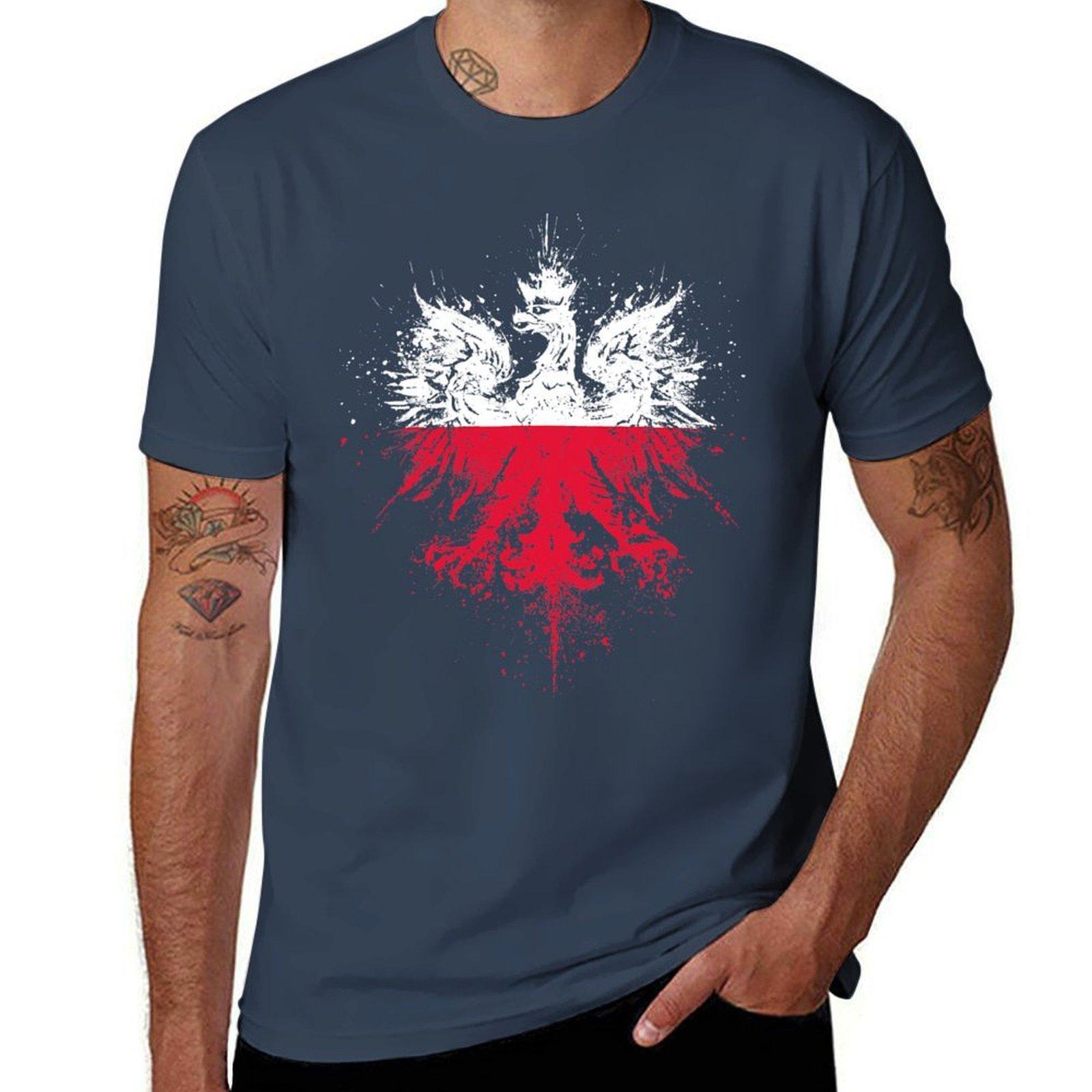 Polish Eagle Polish Pride Polish Flag Tshirt High Quality Durable Tshirt S