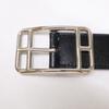 HERMES Cape Cod 32 SVHardware A-stamp Box Calf/Veau Togo Reversible belt 95 Noir / GoldUsed