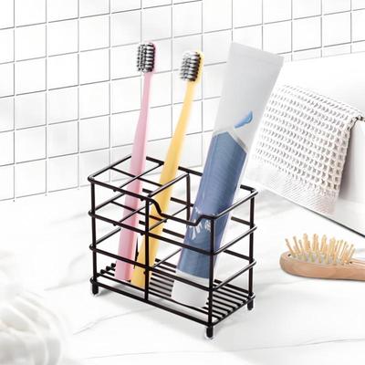 Home Toothbrush Holder For Bathroom Stainless Steel Toothpaste Holder Stand For Electric Toothbrush Stand Organizer Accessories