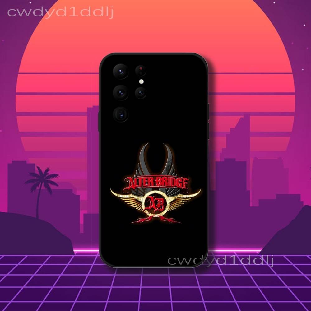 Band A-Alter Bridge Album Phone Case For Samsung S10,S21,FE,S21 ,S26,S25,S24,S23,Ultra,S9,S22,Plus Black Shockproof Silicone Sof