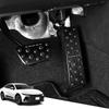Hearsheng Aluminum Alloy Foot Pedal Covers for the New Crown New Crown Crossover and New Crown Sport Customizable Interior and Easy Installation