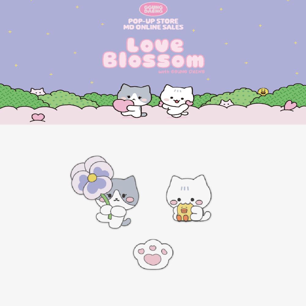 

Предварительный заказ TAEMIN GGUNG DAENG POP-UP Store LOVE BLOSSOM Silicon Charm Set