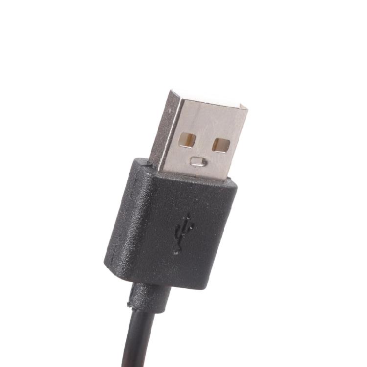 160cm USB 12V 12W Boost Power Cable Featuring LED Light Plastic Texture for Router Speaker LED Light Electronics