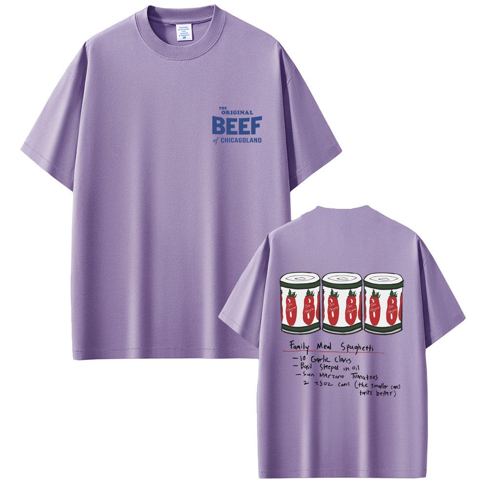 The Bear TV Show Tshirts The Original Beef of Chicagoland Funny Meme T Shirt Summer Unisex Women Casual Cotton Vintage T Shirts