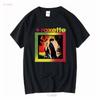 Vintage 90S Roxette World Tour1991 1992 Double Sided Print T Shirt White Size L Vintage Washed Unisex Soft Breathable