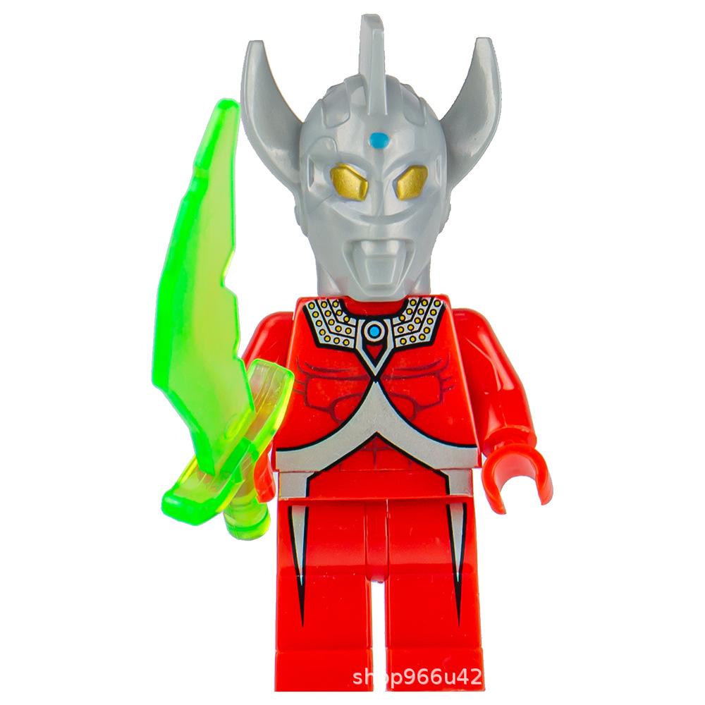 Ninja Warrior Superhero Doll With Weapon Single Building Block Assembly Toy