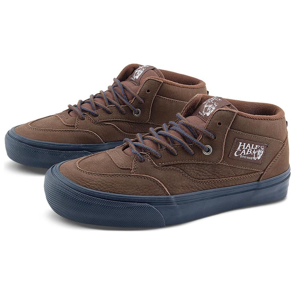 Zapatillas Unisex Nick Michel x Vans Skate Half Cab 92 Marrón Marino VN0A5KYABF1