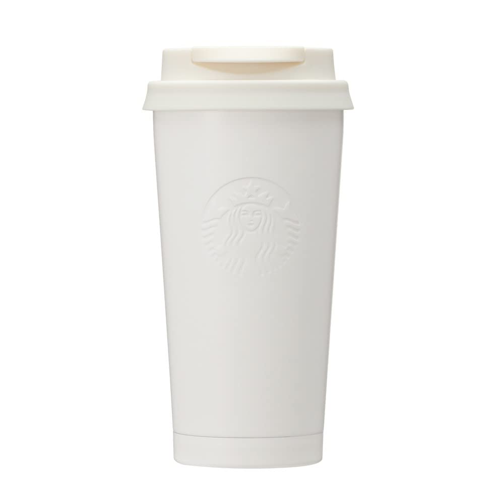 

Starbucks Stainless Steel ToGo Logo Tumbler, Matte White, 350ml