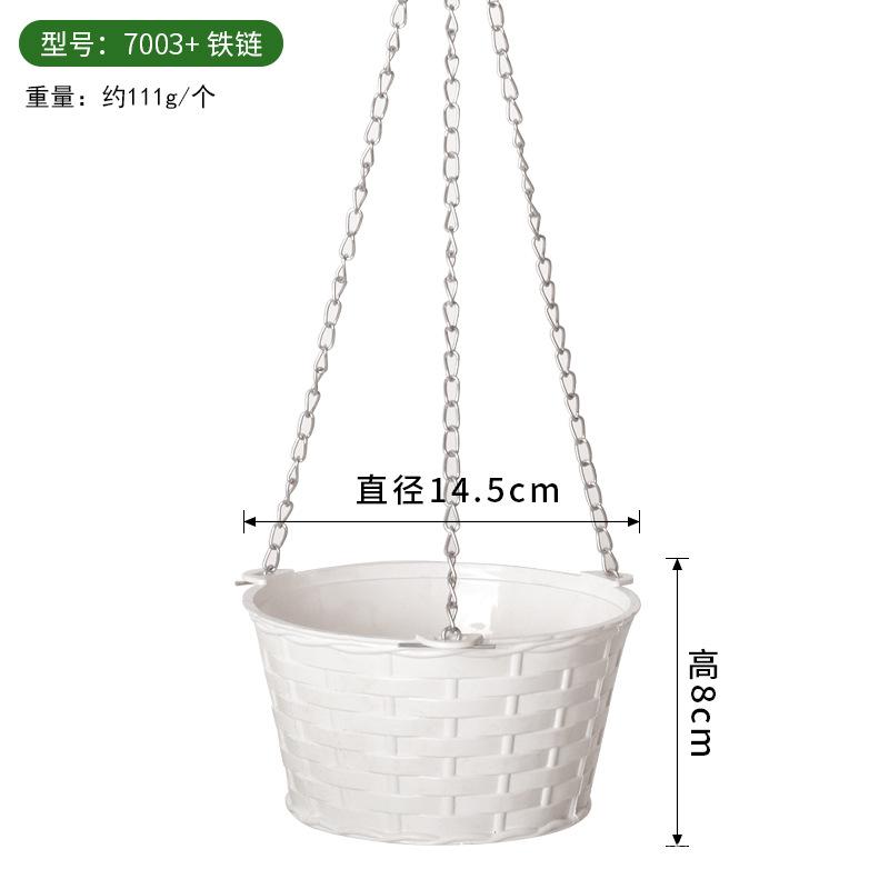 Thickened Plastic Flower Pot, Durable Planter for Succulents Phalaenopsis, DIY Faux Plant Decor, Home Garden Container