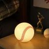 Decorative Night Lamps Realistic Baseball Light, Desk Decor Lamp, Portable Ambient Light Lighting Ornament for Bedroom Office, Creative Sports Themed