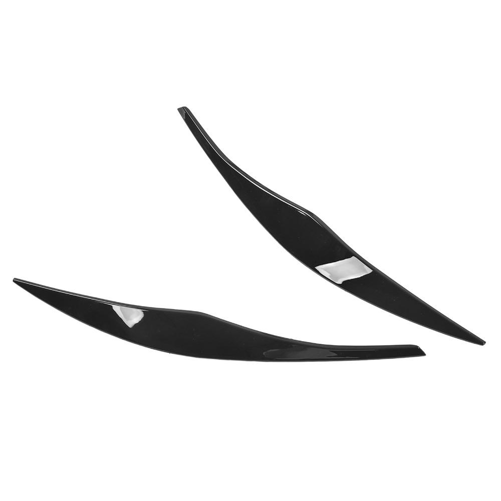 Replacement Headlight Eyebrow Cover Car Exterior Headlight Eyebrow Sticker 3 Series E90 E91