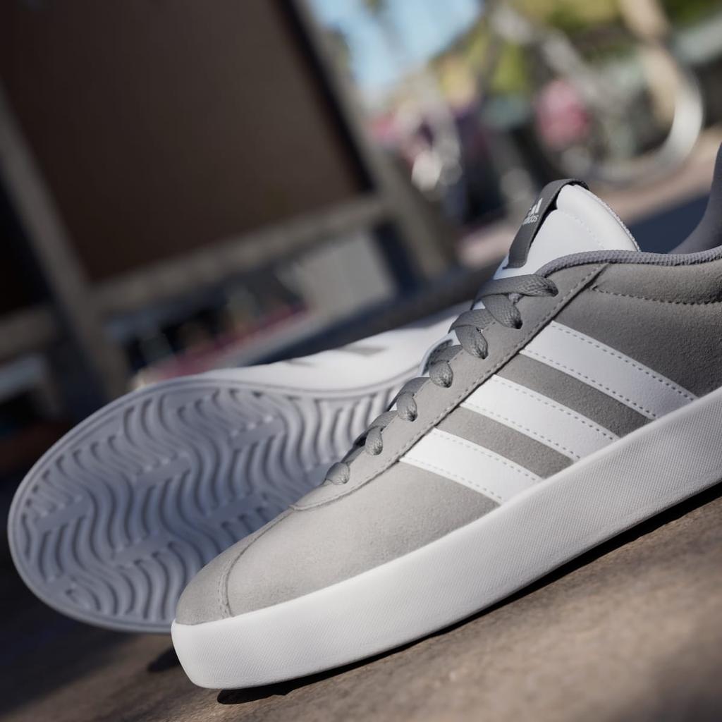 adidas VL COURT 3.0 ID6276 Unisex Sportswear Sneakers Grey Three / Cloud White / Cloud White