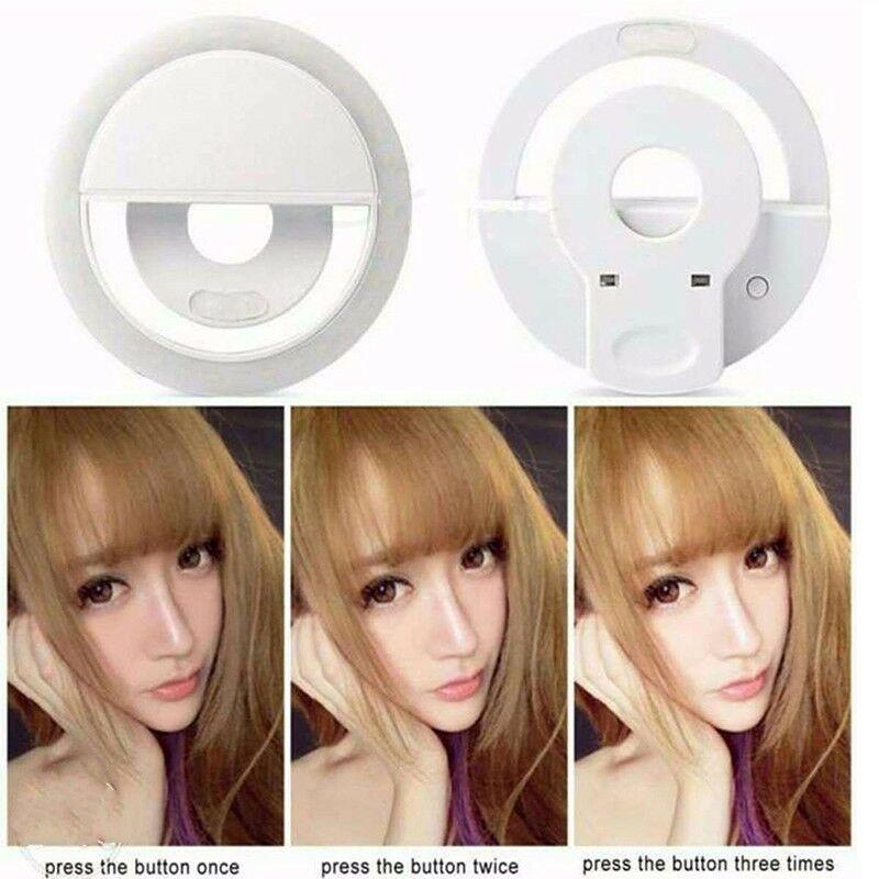 Buy Camera Photography For iPhone Mobile Phone Portable Selfie LED Ring ...
