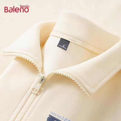 Baleno Stand-Collar Half-Zip Oversize Sweatshirt