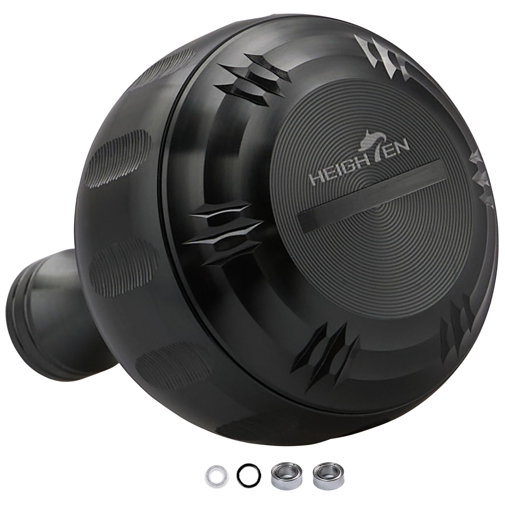 

Рукоятка катушки HEIGHTEN 35 мм, силовая, совместимая с Shimano Тип A, серия Type Harmer, серая рукоятка, 17 г, (Дайва С), Версия 2.0 (Тьма (22СТЕЛЛА/23ЭЙРИТИ), 35мм)