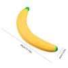 Banana Stress Toy Jumbo 17.72 Inch Soft Foam Desk Accessory Autism Sensory Toys for Kids Teens & Adults