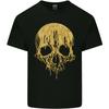 A Skull Dripping In Gold Unisexs Light Cotton TShirt
