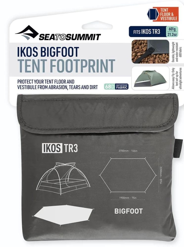 Sea to Summit IQOS TR3 Footprint Charcoal