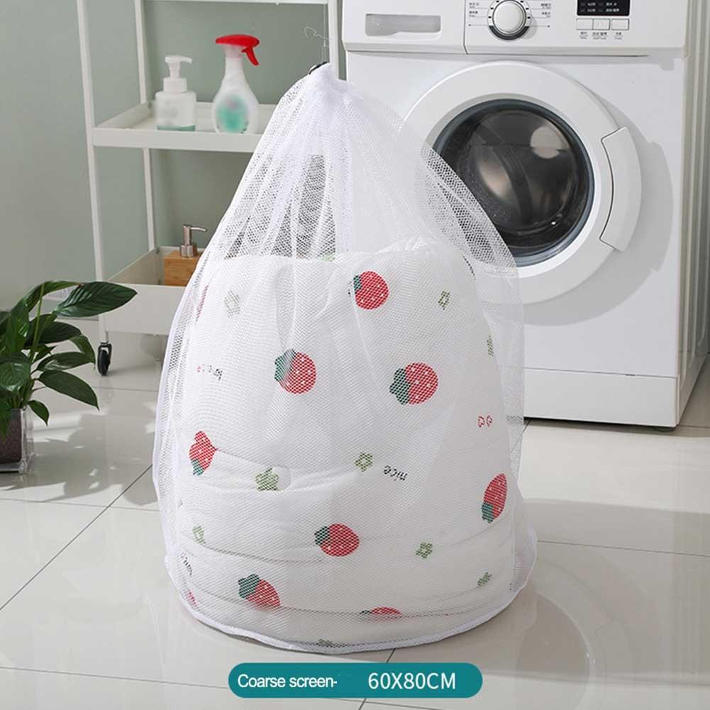 Large Thicken Mesh Laundry Bag for Washing Shirts Jeans and More