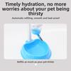 Hanging Kettle Automatic Pet Drinker Liftable Pet Drinking Bottle with Stand  Cat Dog Use