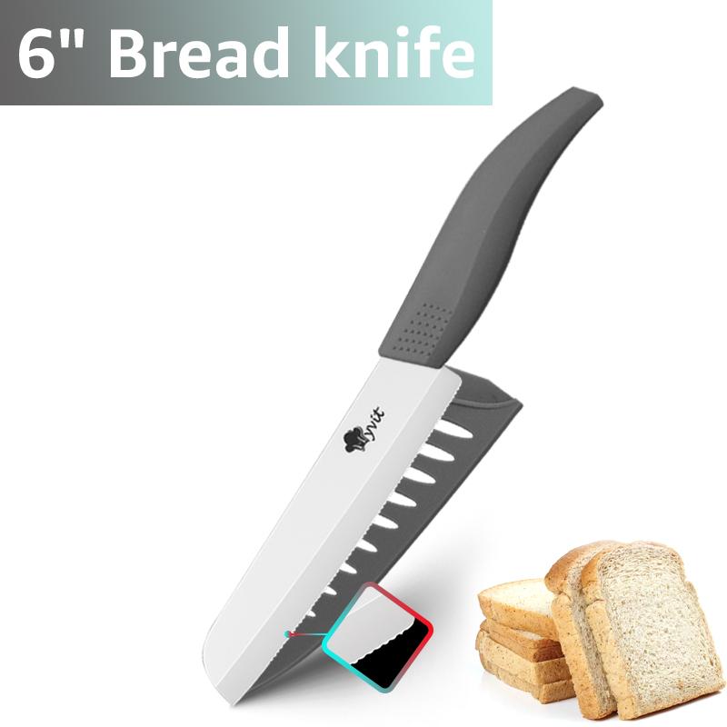 Keramikmesser Küchenmesser 3 4 5 6 Zoll Kochmesser Brotmesser Weiße Zirkoniaklinge Mehrfarbiger Griff Hohe Qualität