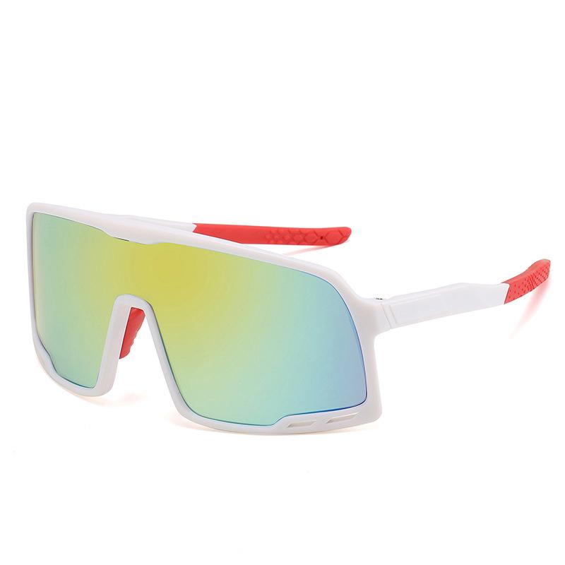 Fashionable Cycling Sunglasses With Large Frame Uv400 Ultraviolet Light Bicycle Riding Driving Glasses Cycling Glasses