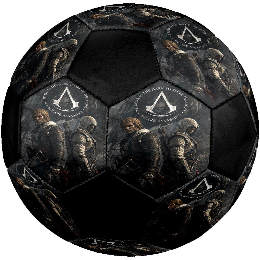 Assassin's Creed Theme Size 5 Soccer Ball, Suitable for Both Indoor and Outdoor Matches, a Gift Suitable for Everyone.