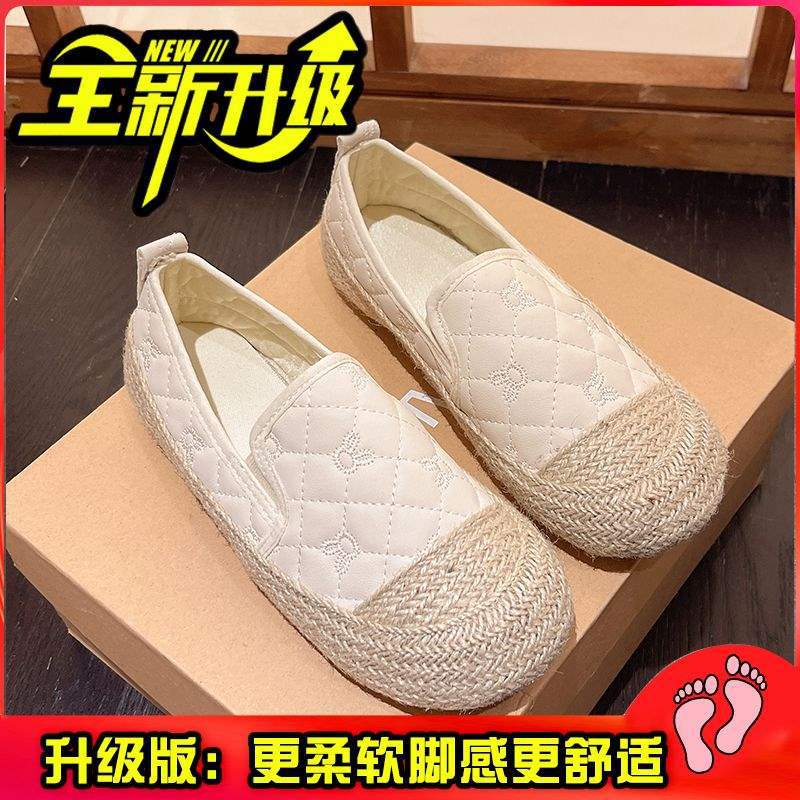 Xiaoxiangfeng fisherman shoes female lazy one-pedal flat-soled Doudou shoes spring and autumn new single shoes loafer shoes female