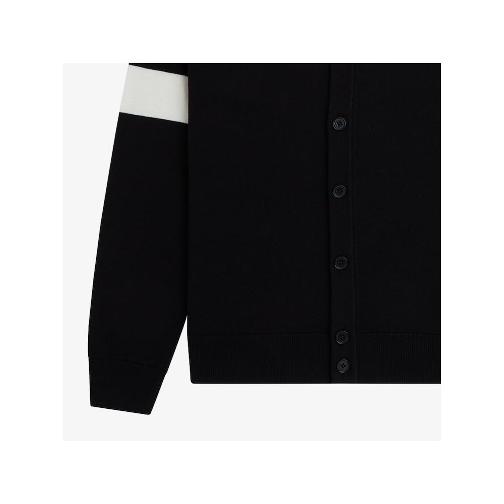 Fred Perry [genuine] Fred Perry [sharp] Tipped Sleeve Cardigan  102  Afpm2335534 102 qzgAfpm2335534 102
