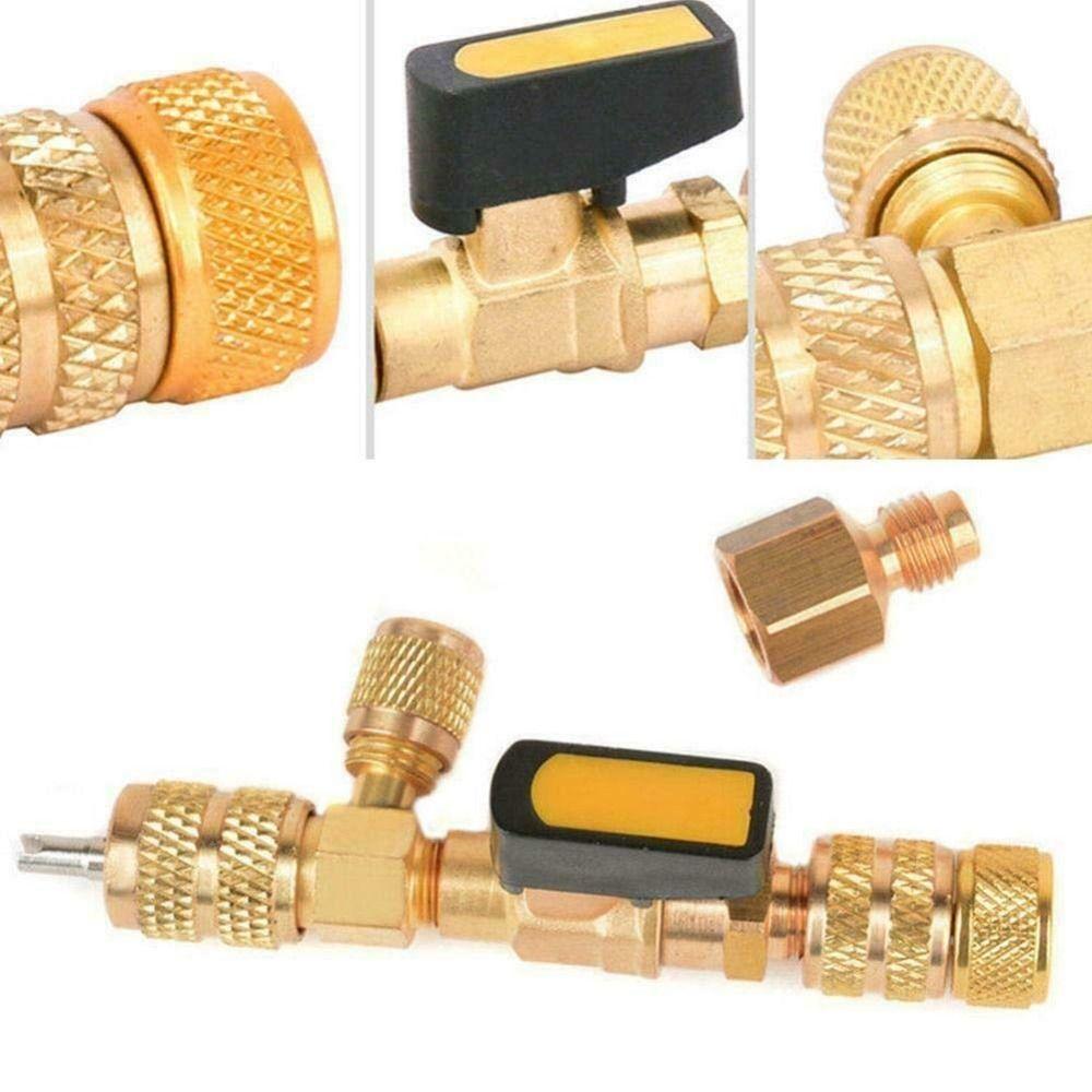 A/C Line Repair Valve Core Remover 5/16" Port HVAC Repair Tools  Maintenance Equipment