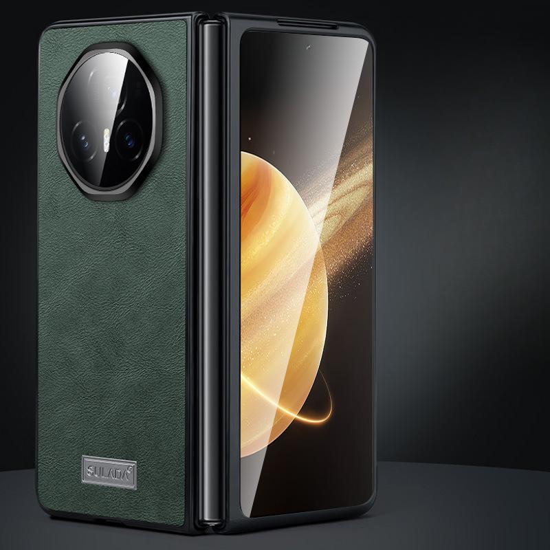 

Подходит для чехла для мобильного телефона Honor Magicv3, откидная крышка, складной Honoror, противоударный Magicvs3, кожаный узор, деловой кожаный чехол Honor Magic V3