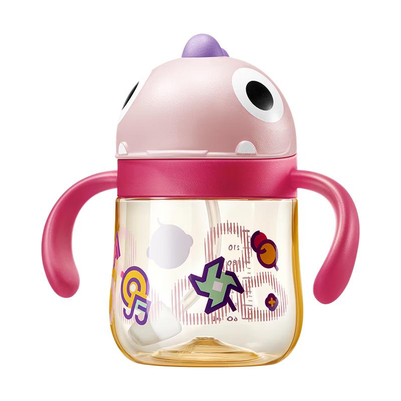 Babycare Dinosaur Anti-Choke Straw Sippy Cup