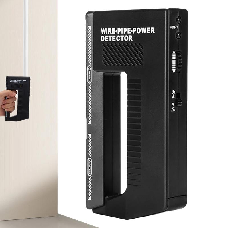 wall scanner metal detector High Sensitivity Adjustable Wire Locator in Wall Stud and Pipe Finder Sound and Visual Alarms