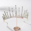 New style crown bridal tiara luxurious and elegant shiny rhinestone crown wedding dress accessories for women