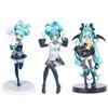 The Hatsune Miku of the Closed Window World Theater Version World Plan Collapsed World Hatsune Miku PVC Figure Model Toys Gift