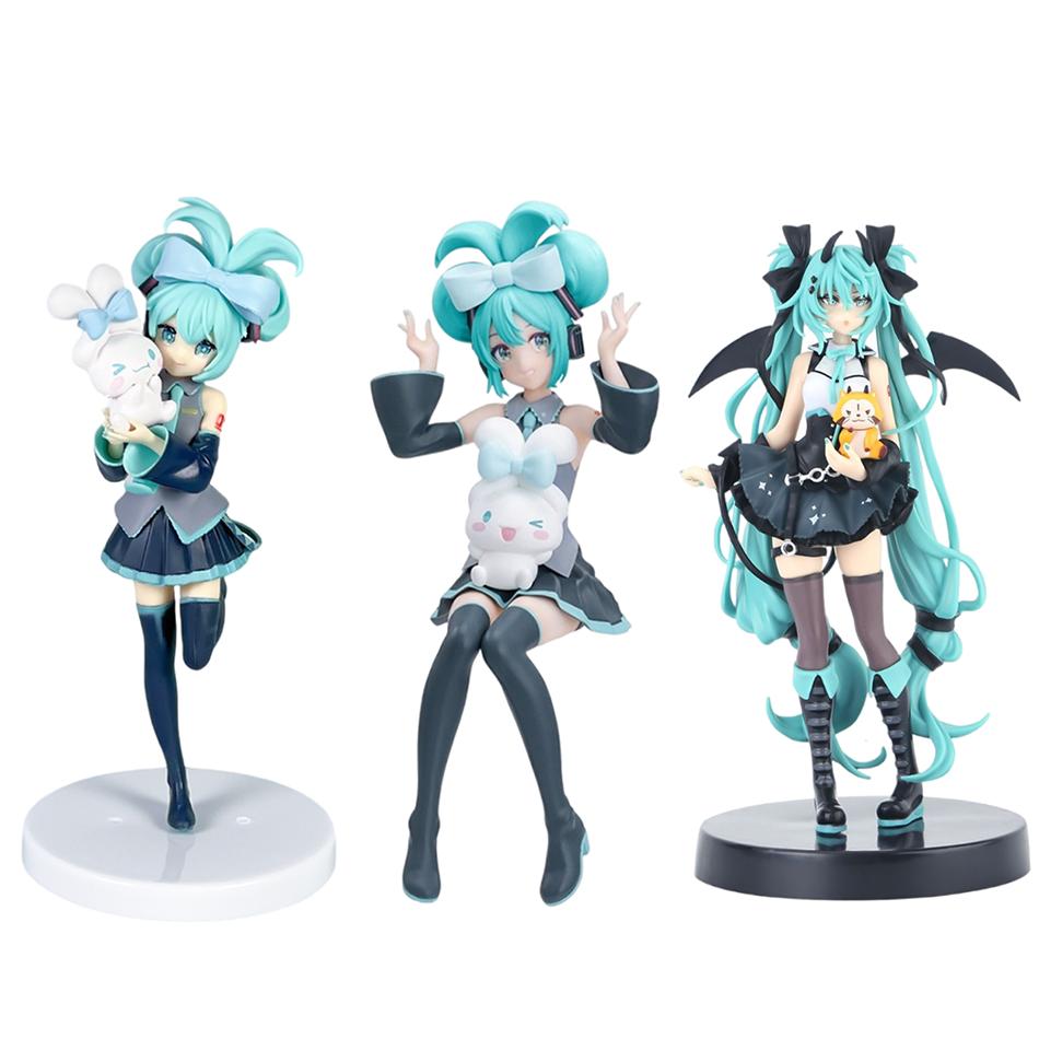 The Hatsune Miku of the Closed Window World Theater Version World Plan Collapsed World Hatsune Miku PVC Figure Model Toys Gift